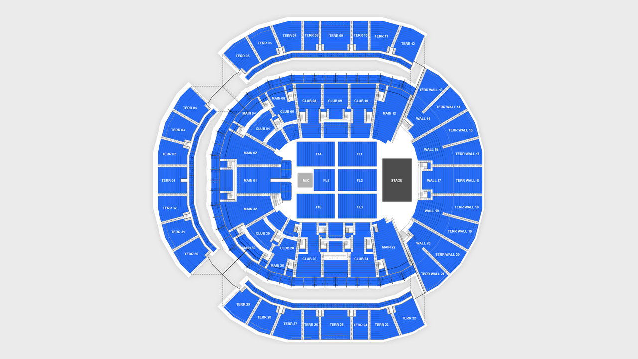 Concerts' seating chart